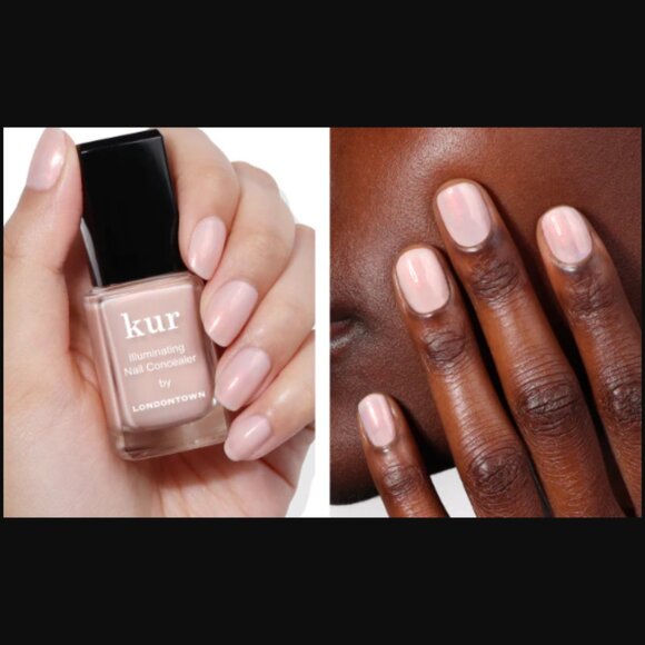 🔥3/$30 NEW Londontown Kur Illuminating Nail Concealer Bubble Full Size $20.00 - Picture 1 of 10